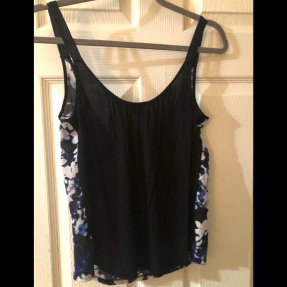 Express Small/Petite Bright Multi-Color Polyester Ladies Tank Top - Picture 3 of 5